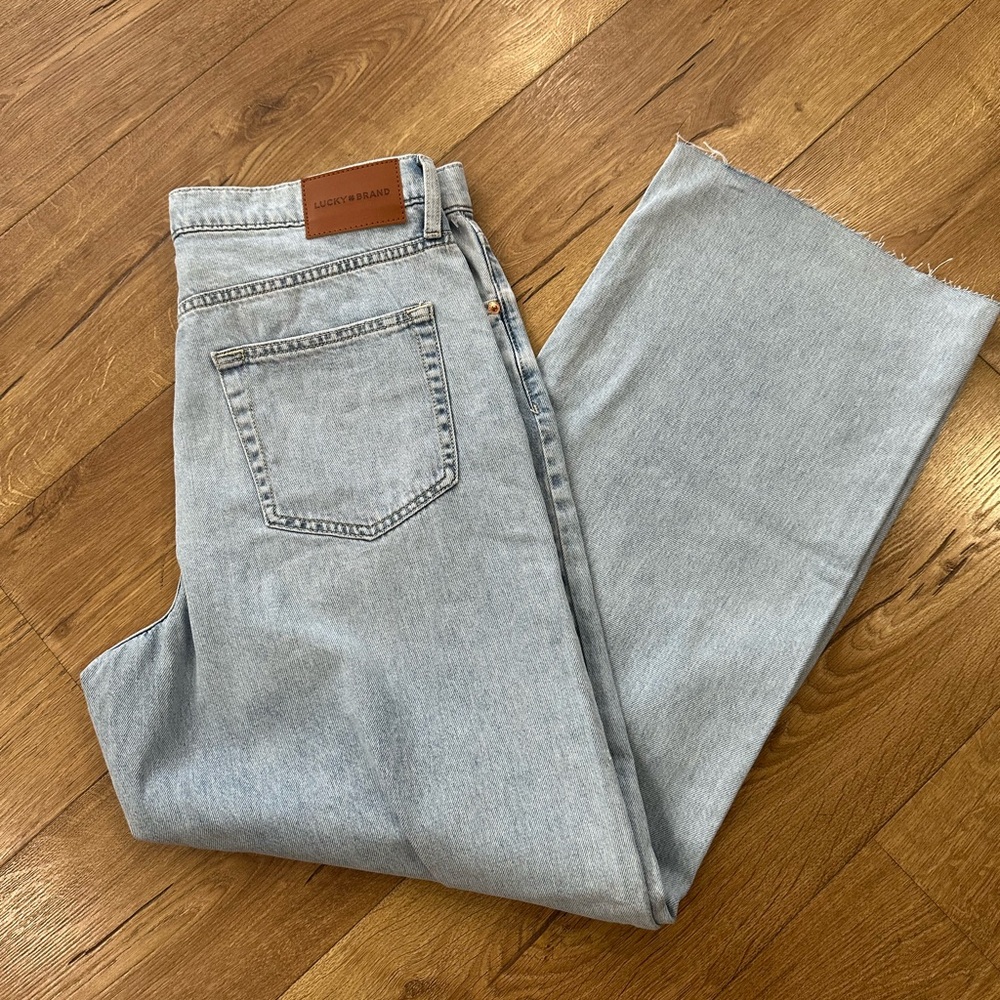 Lucky Brand Light Blue Denim with Red Details